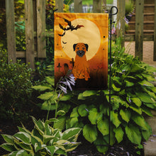 Load image into Gallery viewer, Halloween Border Terrier Garden Flag - Outdoor Decorative Yard Flag BB4305GF