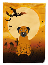 Load image into Gallery viewer, Halloween Border Terrier Garden Flag - Outdoor Decorative Yard Flag BB4305GF