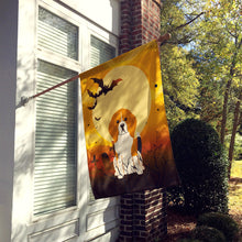 Load image into Gallery viewer, Halloween Beagle Tricolor Flag Canvas House Size BB4306CHF