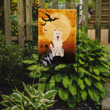 Load image into Gallery viewer, Halloween White German Shepherd Garden Flag - Outdoor Decorative Yard Flag BB4311GF