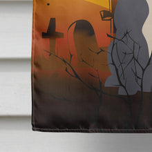 Load image into Gallery viewer, Halloween Staffordshire Bull Terrier Blue Flag Canvas House Size BB4312CHF