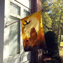 Load image into Gallery viewer, Halloween Caucasian Shepherd Dog Flag Canvas House Size BB4316CHF