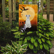 Load image into Gallery viewer, Halloween Miniature Schanuzer White Garden Flag - Outdoor Decorative Yard Flag BB4319GF