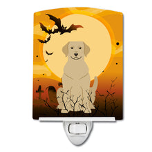 Load image into Gallery viewer, Halloween Yellow Labrador Ceramic Night Light BB4321CNL