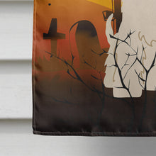Load image into Gallery viewer, Halloween Soft Coated Wheaten Terrier Flag Canvas House Size BB4327CHF
