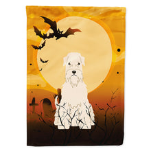 Load image into Gallery viewer, Halloween Soft Coated Wheaten Terrier Flag Canvas House Size BB4327CHF
