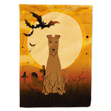 Load image into Gallery viewer, Halloween Irish Terrier Flag Canvas House Size BB4328CHF