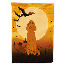 Load image into Gallery viewer, Halloween Irish Setter Flag Canvas House Size BB4330CHF