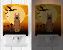 Load image into Gallery viewer, Halloween German Shepherd Ceramic Night Light BB4333CNL
