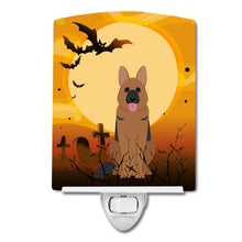 Load image into Gallery viewer, Halloween German Shepherd Ceramic Night Light BB4333CNL