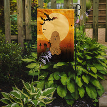 Load image into Gallery viewer, Halloween Poodle Tan Garden Flag - Outdoor Decorative Yard Flag BB4335GF