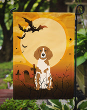 Load image into Gallery viewer, Halloween Brittany Spaniel Garden Flag - Outdoor Decorative Yard Flag BB4338GF