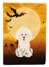 Load image into Gallery viewer, Halloween Bichon Frise Flag Canvas House Size BB4341CHF