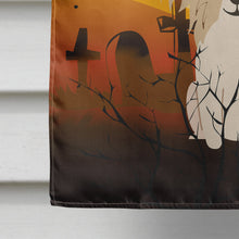 Load image into Gallery viewer, Halloween Papillon Sable White Flag Canvas House Size BB4343CHF