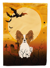 Load image into Gallery viewer, Halloween Papillon Red White Garden Flag - Outdoor Decorative Yard Flag BB4344GF