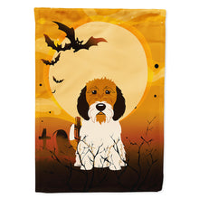 Load image into Gallery viewer, Halloween Petit Basset Griffon Veenden Flag Canvas House Size BB4345CHF