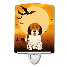 Load image into Gallery viewer, Halloween Petit Basset Griffon Veenden Ceramic Night Light BB4345CNL