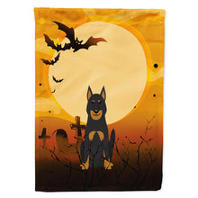 Load image into Gallery viewer, Halloween Beauce Shepherd Dog Flag Canvas House Size BB4346CHF