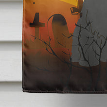 Load image into Gallery viewer, Halloween Briard Black Flag Canvas House Size BB4347CHF