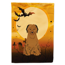 Load image into Gallery viewer, Halloween Briard Brown Flag Canvas House Size BB4348CHF