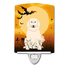 Load image into Gallery viewer, Halloween Great Pyrenese Ceramic Night Light BB4349CNL
