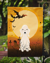 Load image into Gallery viewer, Halloween Bedlington Terrier Sandy Garden Flag - Outdoor Decorative Yard Flag BB4357GF