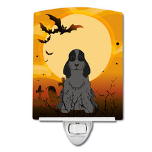 Load image into Gallery viewer, Halloween Cocker Spaniel Black Ceramic Night Light BB4358CNL