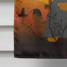 Load image into Gallery viewer, Halloween Cocker Spaniel Black Tan Flag Canvas House Size BB4359CHF