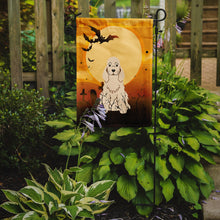 Load image into Gallery viewer, Halloween Cocker Spaniel Buff Garden Flag - Outdoor Decorative Yard Flag BB4360GF