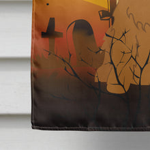 Load image into Gallery viewer, Halloween Cocker Spaniel Red Flag Canvas House Size BB4361CHF