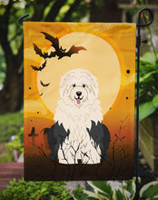 Load image into Gallery viewer, Halloween Old English Sheepdog Garden Flag - Outdoor Decorative Yard Flag BB4362GF