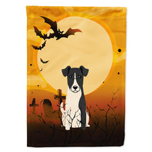 Load image into Gallery viewer, Halloween Smooth Fox Terrier Flag Canvas House Size BB4364CHF