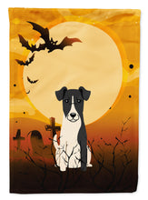 Load image into Gallery viewer, Halloween Smooth Fox Terrier Garden Flag - Outdoor Decorative Yard Flag BB4364GF