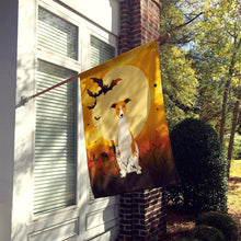 Load image into Gallery viewer, Halloween Whippet Flag Canvas House Size BB4365CHF