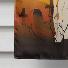 Load image into Gallery viewer, Halloween Whippet Flag Canvas House Size BB4365CHF