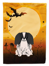 Load image into Gallery viewer, Halloween Pekingnese Black White Garden Flag - Outdoor Decorative Yard Flag BB4371GF