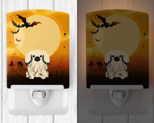 Load image into Gallery viewer, Halloween Pekingnese Cream Ceramic Night Light BB4372CNL