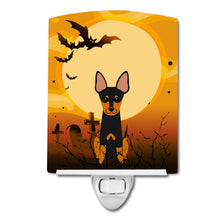 Load image into Gallery viewer, Halloween English Toy Terrier Ceramic Night Light BB4375CNL