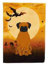 Load image into Gallery viewer, Halloween Fawn Boxer Flag Canvas House Size BB4381CHF