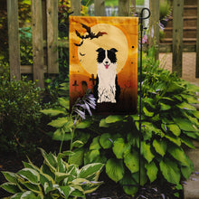 Load image into Gallery viewer, Halloween Border Collie Black White Garden Flag - Outdoor Decorative Yard Flag BB4384GF