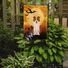 Load image into Gallery viewer, Halloween Border Collie Red White Garden Flag - Outdoor Decorative Yard Flag BB4385GF