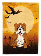 Load image into Gallery viewer, Halloween English Bulldog Red White Garden Flag - Outdoor Decorative Yard Flag BB4386GF
