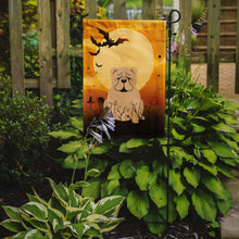 Load image into Gallery viewer, Halloween English Bulldog Fawn Garden Flag - Outdoor Decorative Yard Flag BB4390GF