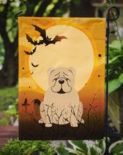 Load image into Gallery viewer, Halloween English Bulldog Fawn Garden Flag - Outdoor Decorative Yard Flag BB4390GF