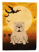 Load image into Gallery viewer, Halloween English Bulldog Fawn Garden Flag - Outdoor Decorative Yard Flag BB4390GF