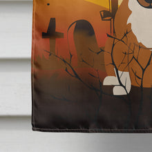 Load image into Gallery viewer, Halloween Bull Terrier Red Flag Canvas House Size BB4400CHF