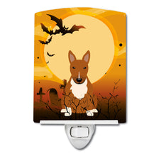Load image into Gallery viewer, Halloween Bull Terrier Red Ceramic Night Light BB4400CNL