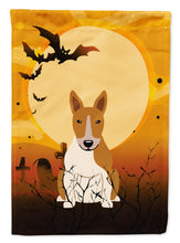 Load image into Gallery viewer, Halloween Bull Terrier Red White Garden Flag - Outdoor Decorative Yard Flag BB4401GF