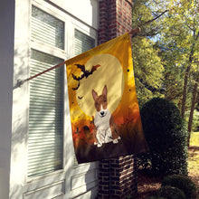 Load image into Gallery viewer, Halloween Bull Terrier Brindle Flag Canvas House Size BB4403CHF