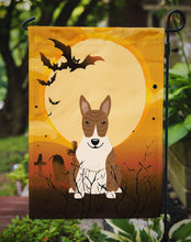 Load image into Gallery viewer, Halloween Bull Terrier Brindle Garden Flag - Outdoor Decorative Yard Flag BB4403GF